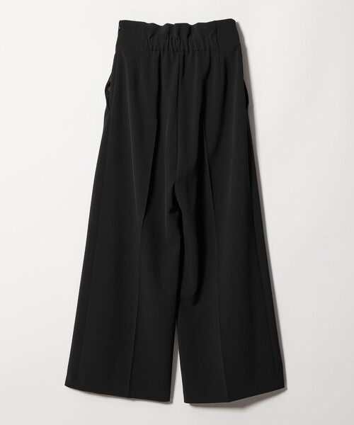 EMMEL REFINES（エメルリファインズ）の「＜EMMEL REFINES＞EM ハイウエスト ワイドパンツ（スラックス・レディース・ブラック/ライトグレー・M/S）」の20枚目の写真