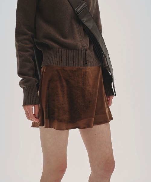 スカート todayful Velour Square Skirt Velour Square Skirt（ミニスカート）｜TODAYFUL（トゥデイフル