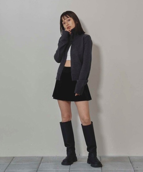 スカート todayful Velour Square Skirt TODAYFUL(トゥデイフル) / Life's online store（ライフズ
