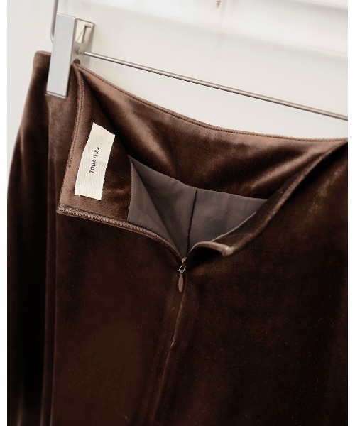 Velour Square Skirt（スカート）｜TODAYFUL（トゥデイフル）の