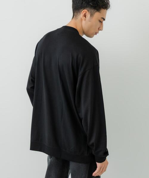 セール】new basic WASHABLE MERINO WOOL CREW-NECK（ニット/セーター