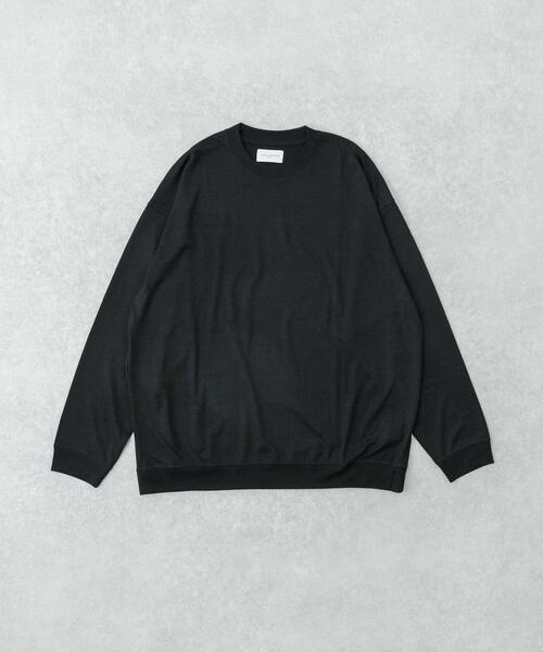 new basic WASHABLE MERINO WOOL CREW-NECK（ニット/セーター）｜URBAN