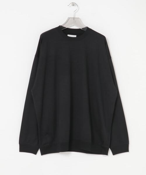 URBAN RESEARCH（アーバンリサーチ）の「new basic　WASHABLE MERINO WOOL CREW-NECK（ニット/セーター・メンズ・チャコールグレー/ブラック/ブラウン・MEDIUM/X-LARGE/LARGE）」の20枚目の写真