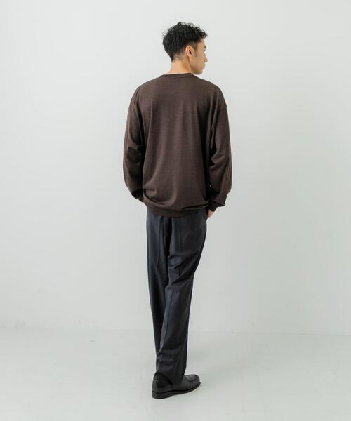 new basic WASHABLE MERINO WOOL CREW-NECK（ニット/セーター）｜URBAN