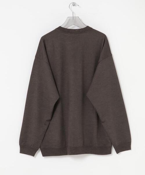 新品　BRIEFING MERINO WOOL CREW NECK KNIT BRIEFING - MEN'S MERINO WOOL LOGO CREWNECK KNIT / ロゴ クルー