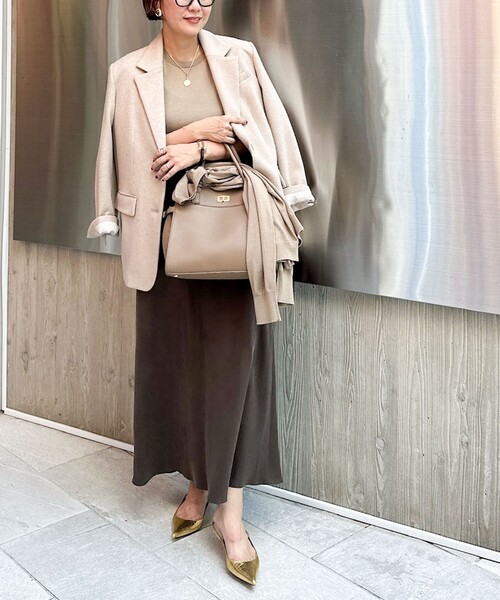 ショートビーバーテーラードジャケット（テーラードジャケット