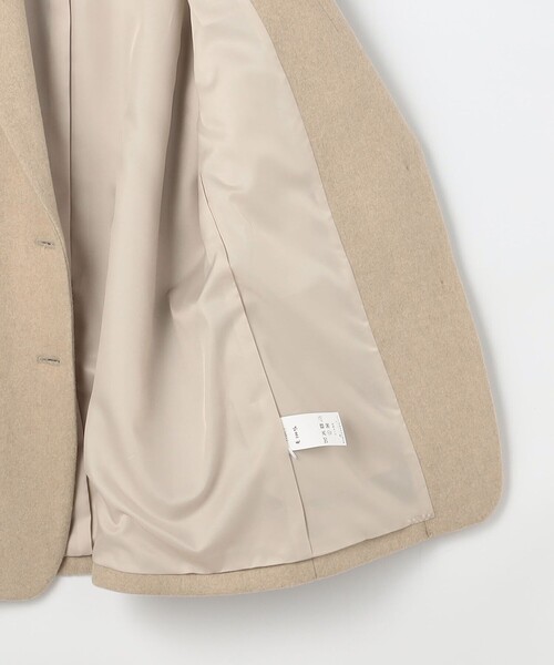 ショートビーバーテーラードジャケット（テーラードジャケット