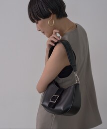GALLEST（ギャレスト）の「バックルムーンバッグ（ショルダーバッグ）」