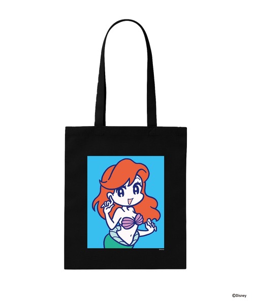 Disney（ディズニー）の「Ariel / TOTE Designed by CONIX（トートバッグ・メンズ・ブラック/ホワイト・FREE）」の2枚目の写真
