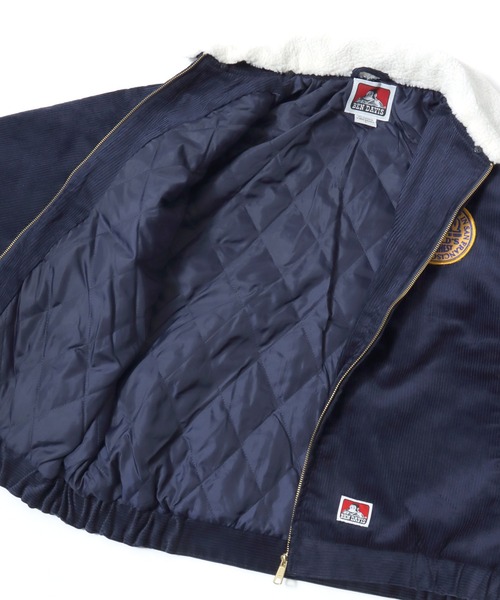 BEN DAVIS/ベンデイビス REMOVAL BOA COLLAR CORD JACKET/オーバー