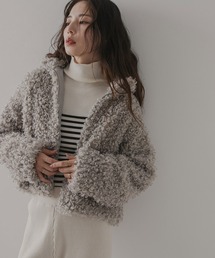 rectangle（レクタングル）の「プードルファーショートコート（その他アウター）」