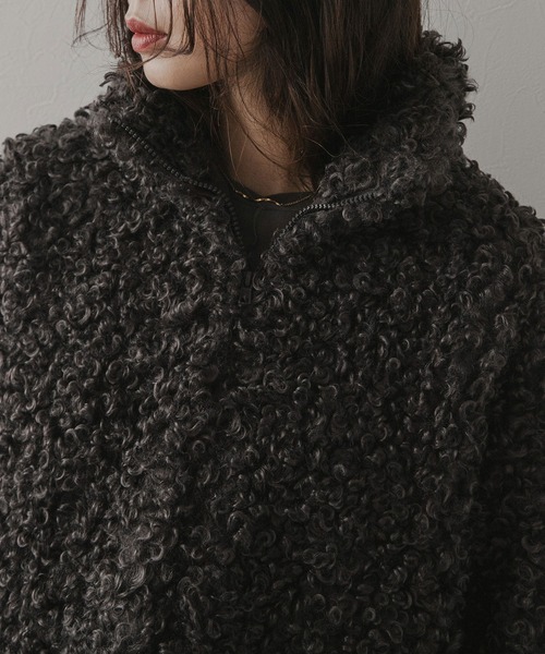 プードルファーショートコート（その他アウター）｜rectangle