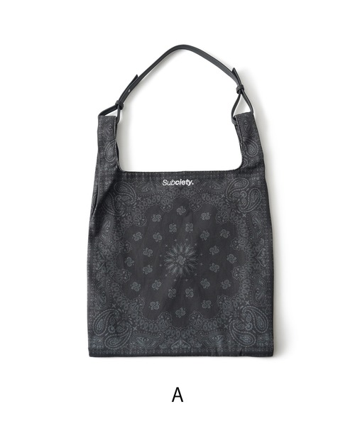 Subciety(サブサエティ)の「Patterned tote bag(トートバッグ・メンズ・A/B/C・FREE)」の19枚目の写真