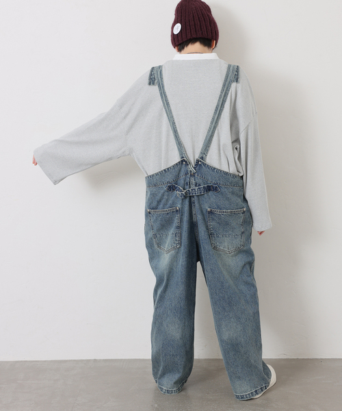 JOURNAL STANDARD LUXE(ジャーナルスタンダード ラックス)の「11OZデニムミドルバックオーバーオール(サロペット/オーバーオール・レディース・ネイビー・FREE)」の10枚目の写真