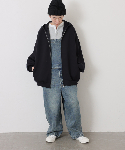 JOURNAL STANDARD LUXE(ジャーナルスタンダード ラックス)の「11OZデニムミドルバックオーバーオール(サロペット/オーバーオール・レディース・ネイビー・FREE)」の13枚目の写真