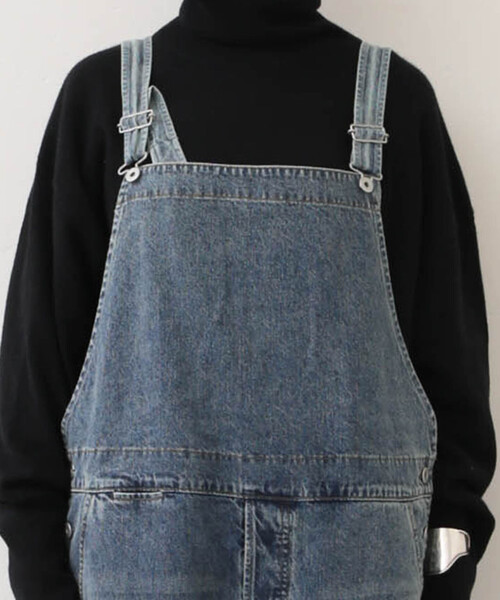 JOURNAL STANDARD LUXE(ジャーナルスタンダード ラックス)の「11OZデニムミドルバックオーバーオール(サロペット/オーバーオール・レディース・ネイビー・FREE)」の20枚目の写真