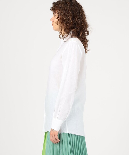 Gabriela Coll Garments(ガブリエラコールガーメンツ)の「GABRIELA COLL GARMENTS NO.197 SOLBIATI SHIRTS(シャツ/ブラウス・レディース・ホワイト・1)」の4枚目の写真