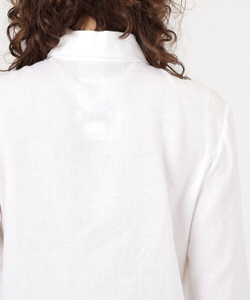 Gabriela Coll Garments(ガブリエラコールガーメンツ)の「GABRIELA COLL GARMENTS NO.197 SOLBIATI SHIRTS(シャツ/ブラウス・レディース・ホワイト・1)」の7枚目の写真