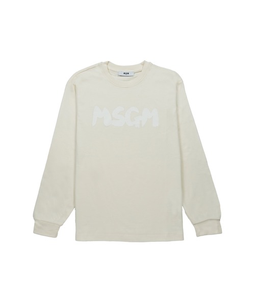 セール】MSGM KIDS ロングスリーブTシャツ（NEWブラッシュストローク 