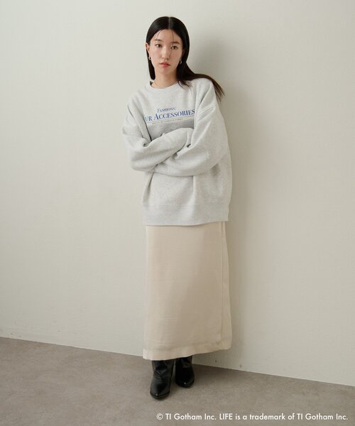 Omekashi（オメカシ）の「【GOOD ROCK SPEED】LIFE PC PHOTOスウェット（パーカー・レディース・グレー・FREE）」の10枚目の写真