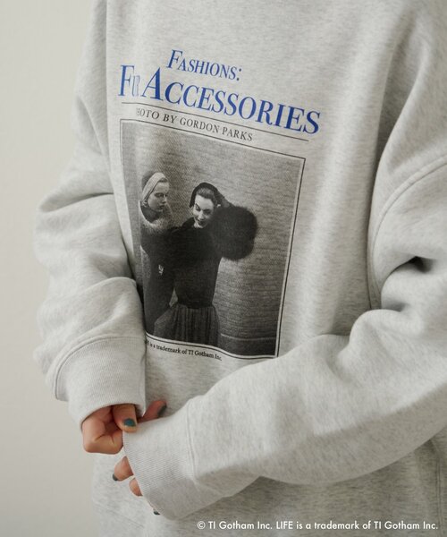 Omekashi（オメカシ）の「【GOOD ROCK SPEED】LIFE PC PHOTOスウェット（パーカー・レディース・グレー・FREE）」の15枚目の写真