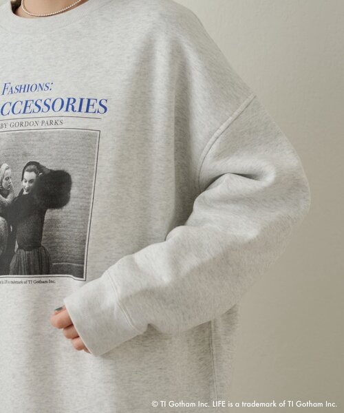 Omekashi（オメカシ）の「【GOOD ROCK SPEED】LIFE PC PHOTOスウェット（パーカー・レディース・グレー・FREE）」の21枚目の写真