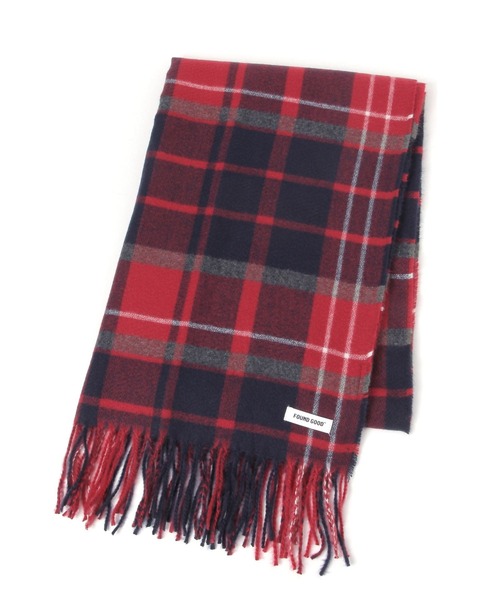 FOUND GOOD（ファウンドグッド）の「シンプルヤワラカマフラー2（マフラー・レディース・レッド系4/グリーン系4/グレー系5・FREE）」の4枚目の写真