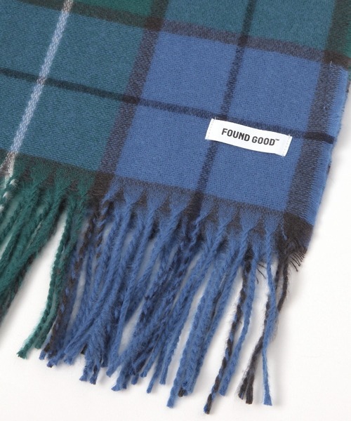 FOUND GOOD（ファウンドグッド）の「シンプルヤワラカマフラー2（マフラー・レディース・レッド系4/グリーン系4/グレー系5・FREE）」の11枚目の写真