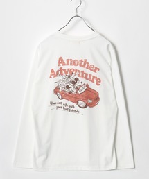Disney（ディズニー）の「Disney（ディズニー）キャラクタープリントロンT/長袖Tシャツ/ミッキーマウス＆ミニーマウス/ミッキー＆フレンズ（Tシャツ/カットソー・メンズ）」