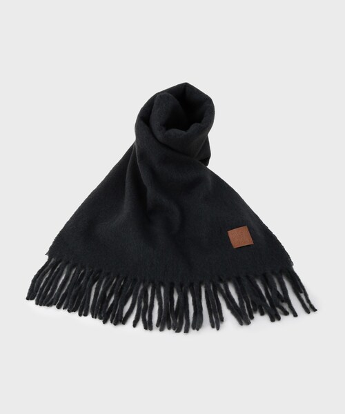 THE SHOP TK （ザ ショップ ティーケー ）の「【選べる6色】ループカラーストール（ストール/ショール・レディース・ブルー系5/オレンジ/スミクロ/イエロー系その他7/ライトベージュ/アイボリー・00）」の2枚目の写真