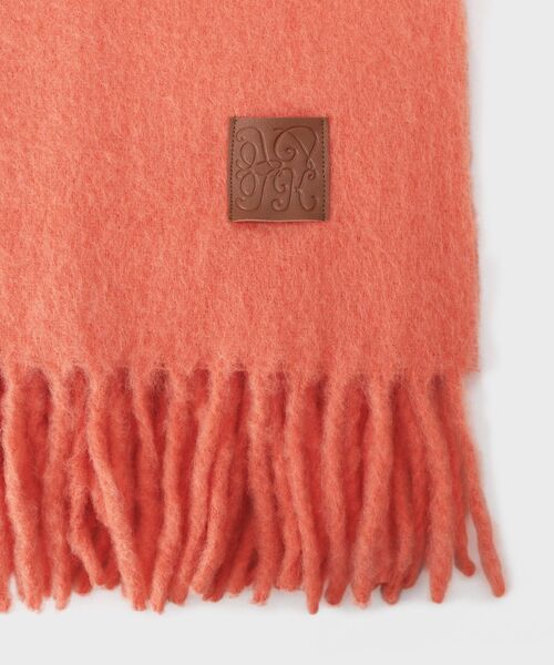 THE SHOP TK （ザ ショップ ティーケー ）の「【選べる6色】ループカラーストール（ストール/ショール・レディース・ブルー系5/オレンジ/スミクロ/イエロー系その他7/ライトベージュ/アイボリー・00）」の10枚目の写真