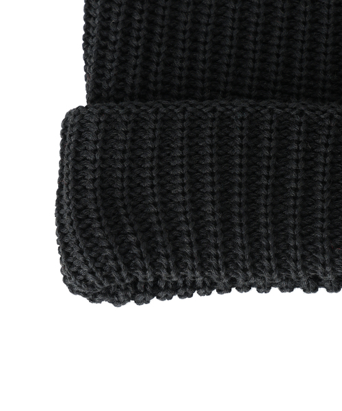 JOURNAL STANDARD J.S HOMESTEAD(ジャーナルスタンダードホームステッド)の「Stead / ボリューム アップ ウォッチ キャップ(ニットキャップ/ビーニー・メンズ・ブラック/ベージュ/グリーン・FREE)」の4枚目の写真