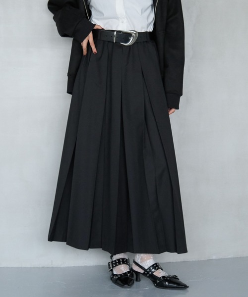 PAGEBOY（ページボーイ）の「ランダムプリーツスカート（スカート・レディース・ベージュ/ブラック/グレー・FREE）」の15枚目の写真