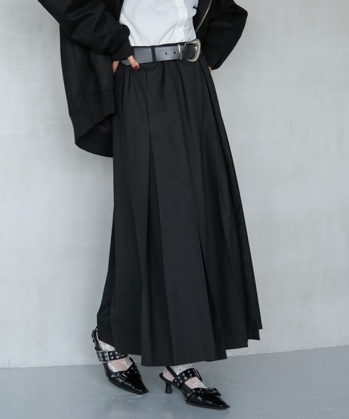 PAGEBOY（ページボーイ）の「ランダムプリーツスカート（スカート・レディース・ベージュ/ブラック/グレー・FREE）」の16枚目の写真