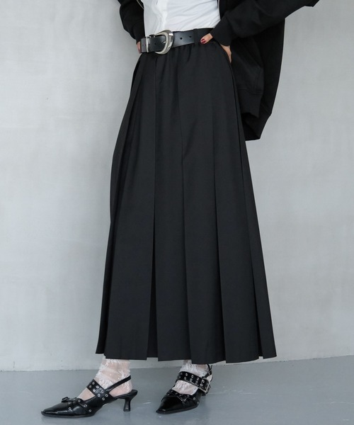 PAGEBOY（ページボーイ）の「ランダムプリーツスカート（スカート・レディース・ベージュ/ブラック/グレー・FREE）」の17枚目の写真