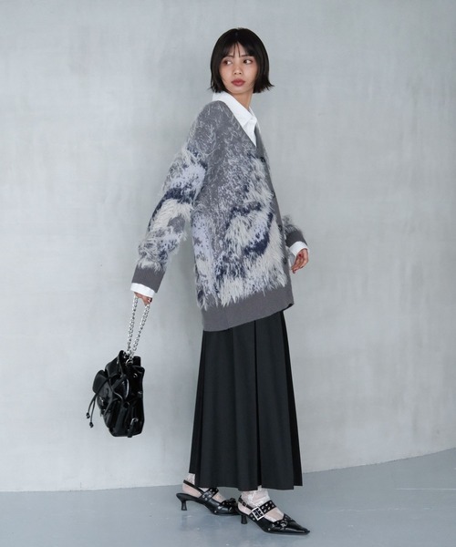 PAGEBOY（ページボーイ）の「ランダムプリーツスカート（スカート・レディース・ベージュ/ブラック/グレー・FREE）」の9枚目の写真