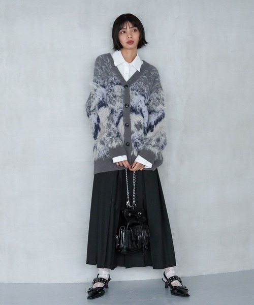 PAGEBOY（ページボーイ）の「ランダムプリーツスカート（スカート・レディース・ベージュ/ブラック/グレー・FREE）」の10枚目の写真