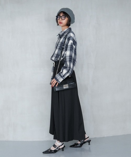 PAGEBOY（ページボーイ）の「ランダムプリーツスカート（スカート・レディース・ベージュ/ブラック/グレー・FREE）」の12枚目の写真