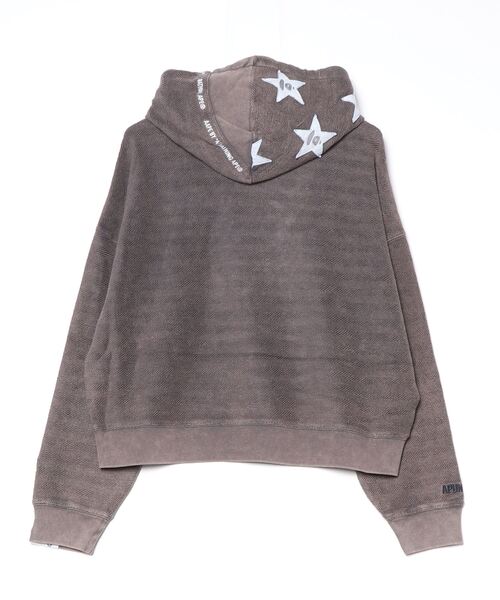 AAPE BY A BATHING APE(エーエイプバイアベイシングエイプ)の「AAPE MAIN PULLOVER HOODIE(パーカー・レディース・ライトブルー/グレー系その他2・SMALL/X-SMALL/XX-SMALL)」の11枚目の写真