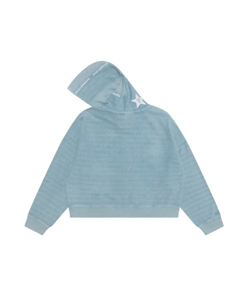 AAPE BY A BATHING APE(エーエイプバイアベイシングエイプ)の「AAPE MAIN PULLOVER HOODIE(パーカー・レディース・ライトブルー/グレー系その他2・SMALL/X-SMALL/XX-SMALL)」の7枚目の写真