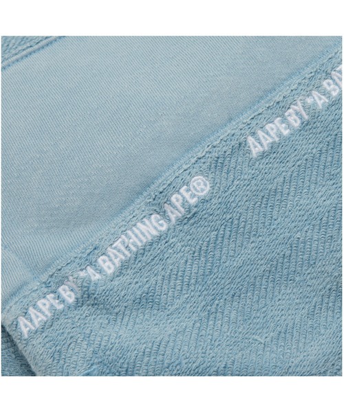 AAPE BY A BATHING APE(エーエイプバイアベイシングエイプ)の「AAPE MAIN PULLOVER HOODIE(パーカー・レディース・ライトブルー/グレー系その他2・SMALL/X-SMALL/XX-SMALL)」の10枚目の写真