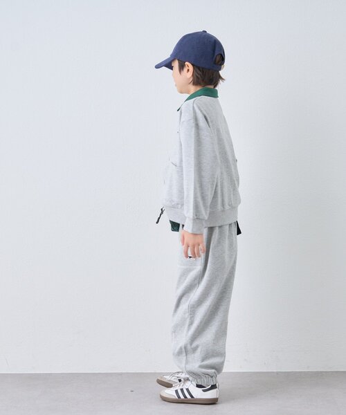 PENNEYS(ぺニーズ)の「【KIDS】【FOX×TYPY】配色襟付きワンポイント裏毛スナップカーディガン(カーディガン/ボレロ・キッズ・グレー/チャコールグレー/ネイビー・110/130/150)」の13枚目の写真