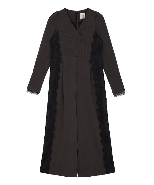 セール】UND TAKE ON LACE ROMPERS（つなぎ/オールインワン）｜Ameri