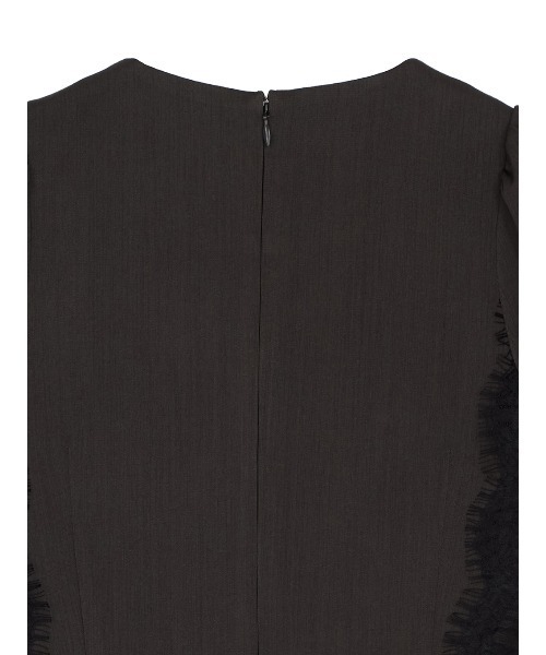 Ameri(アメリ)の「UND TAKE ON LACE ROMPERS(パンツドレス・レディース・ライム/ブラウン/チャコールグレー・TL/MEDIUM/SMALL/X-SMALL)」の10枚目の写真
