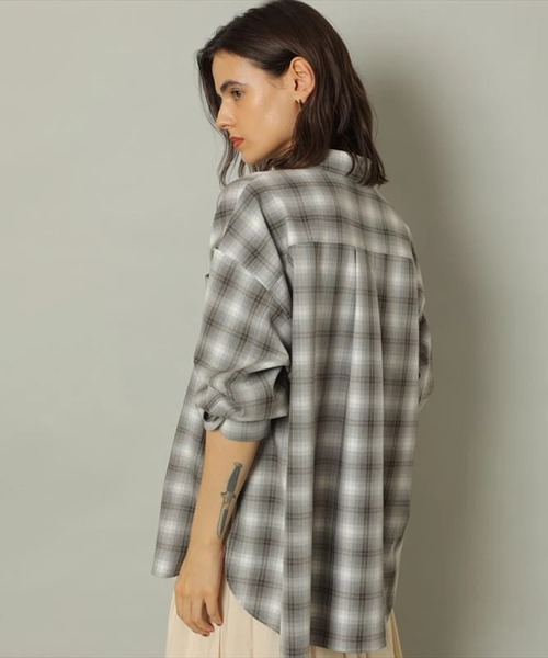 CADUNE リラックスチェックシャツ CADUNE リラックスチェックシャツ 1777668901