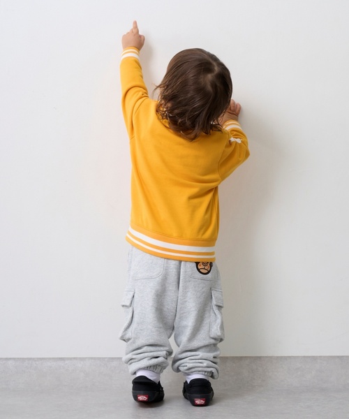XLARGE KIDS(エクストララージキッズ)の「【残り赤80cmのみ!】スポーツファニーゴリラ刺しゅうトレーナー(スウェット・キッズ・イエロー/レッド/ネイビー・90cm/80cm/140cm/130cm/110cm/120cm/100cm)」の5枚目の写真