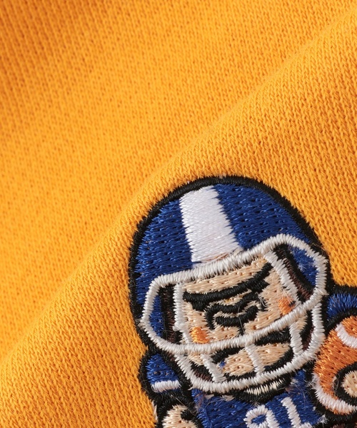 XLARGE KIDS(エクストララージキッズ)の「【残り赤80cmのみ!】スポーツファニーゴリラ刺しゅうトレーナー(スウェット・キッズ・イエロー/レッド/ネイビー・90cm/80cm/140cm/130cm/110cm/120cm/100cm)」の14枚目の写真