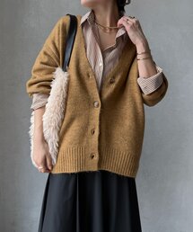 DouDou | 【WEB限定】Vネックワイドワイドカーディガン(カーディガン/ボレロ)