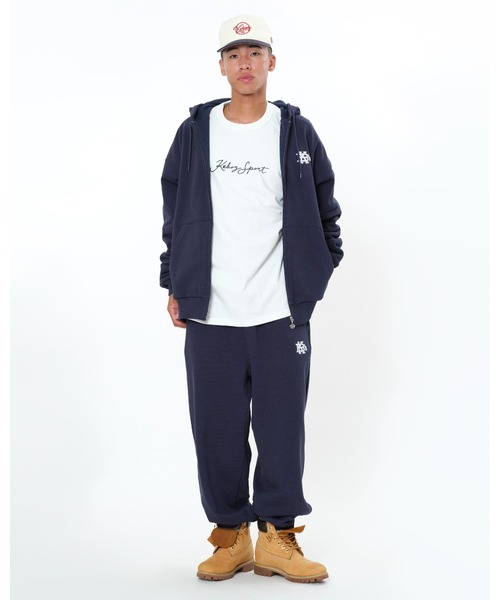 KEBOZ（ケボズ）の「EFG SWEAT PANTS（スウェットパンツ・メンズ・ブラック/ネイビー/グレー・S/M/L/XL/2XL）」の16枚目の写真