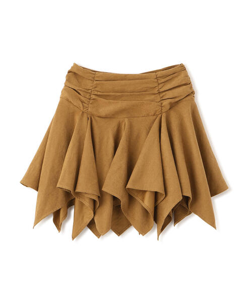 FREE'S MART(フリーズマート)の「◆イレヘムギャザーミニスカート(スカート・レディース・ベージュ/ブラウン系その他・SMALL/MEDIUM)」の3枚目の写真